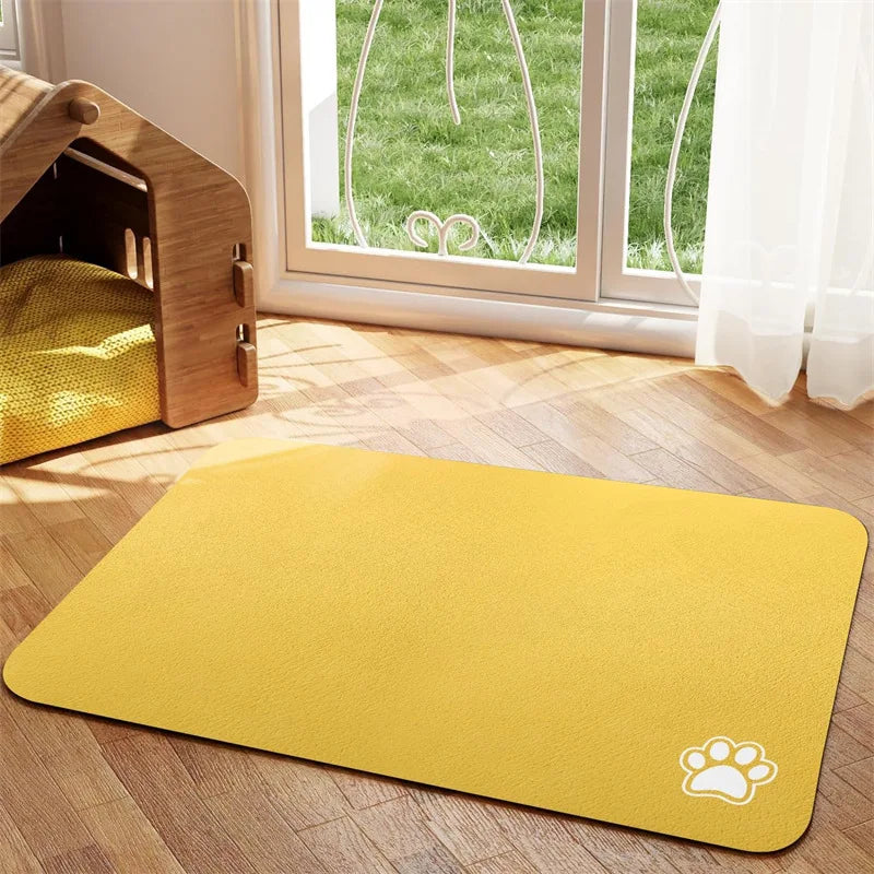 Waterproof Pet Feeding Mat | Easy-Clean Floor Protector