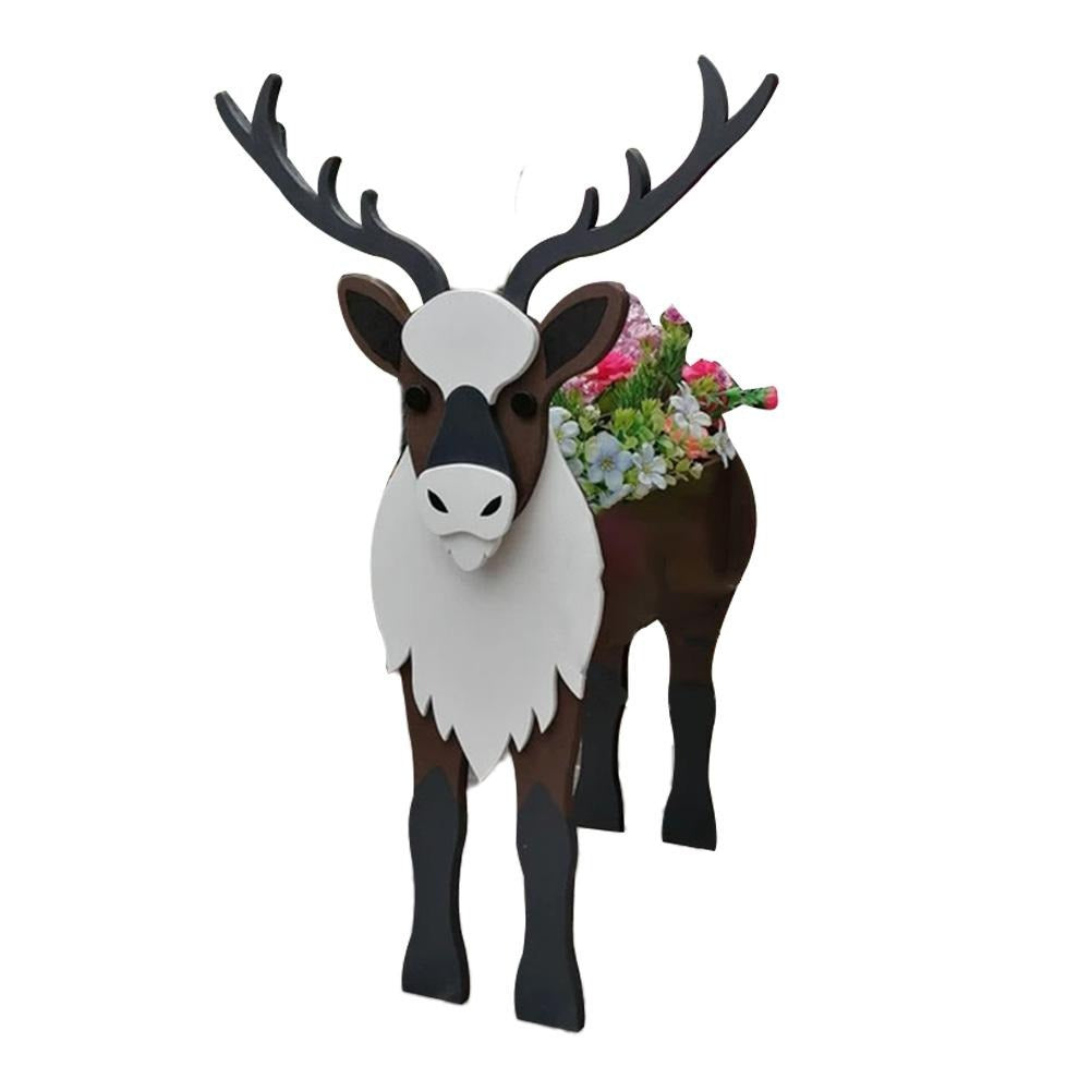 Cute Dog Planter Pot with Flower Container