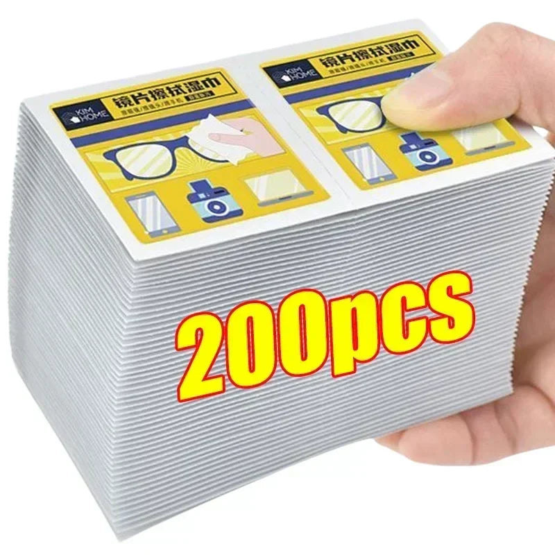 Clear View Lens Cleaning Wipes