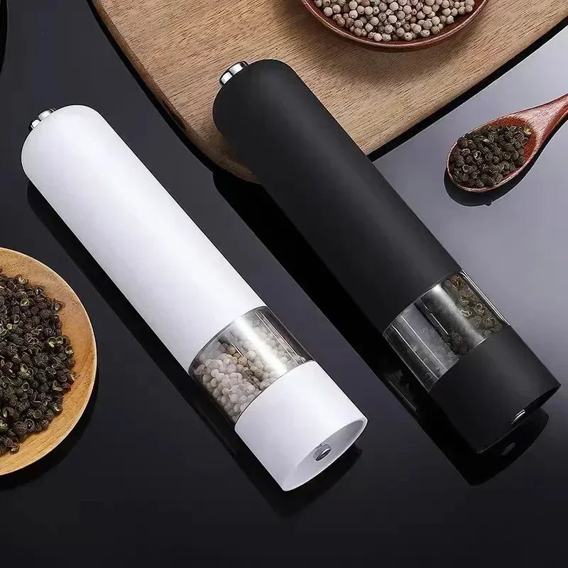 Compact Electric Spice Mill with LED Light - HappyKidMart