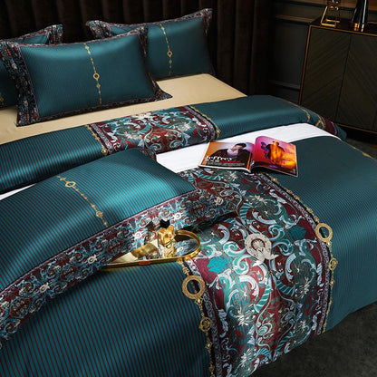 Premium Soft Teal Bedding Set