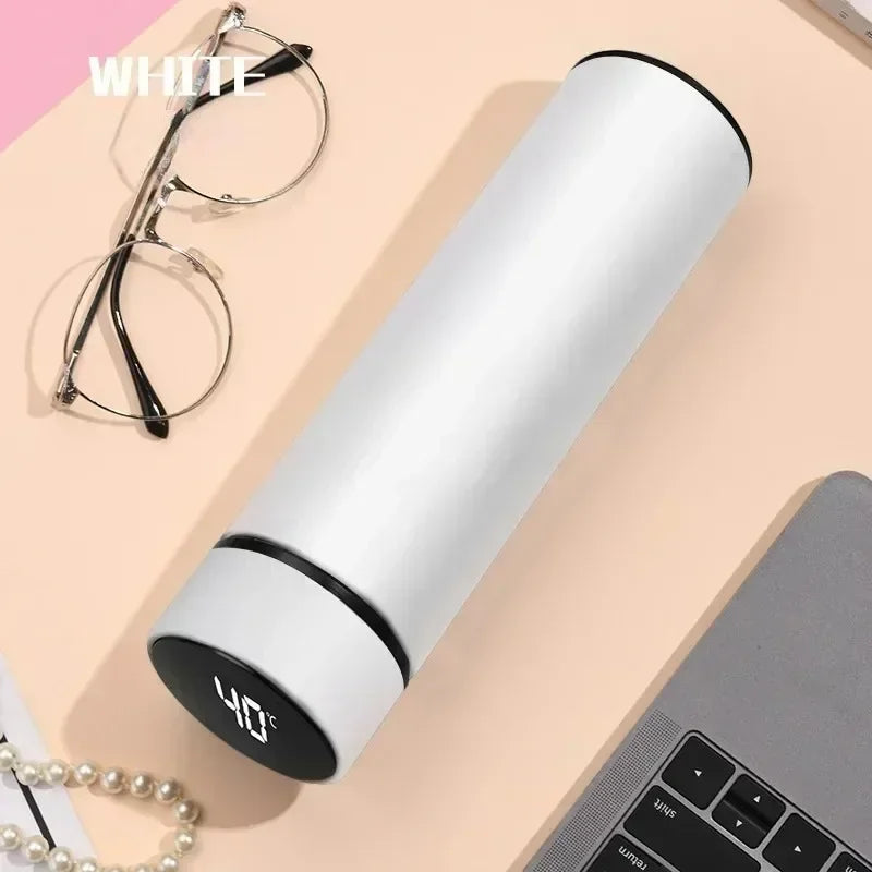 Insulated Thermal Water Bottle | Digital Temp Display 500ML