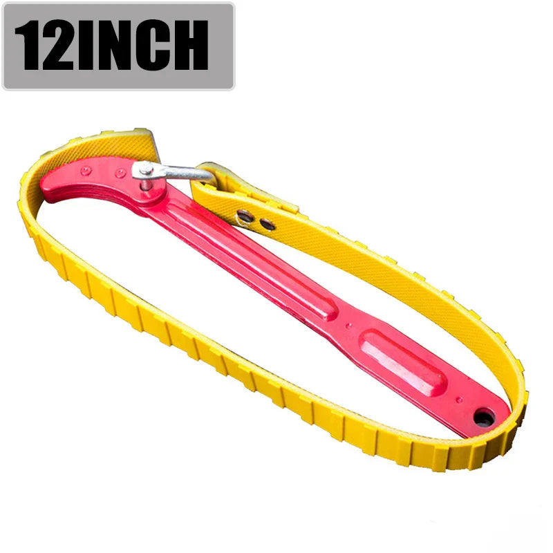 Heavy Duty Adjustable Strap Wrench Tool