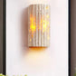 Rustic Rock Wall Light | Earthy Stone Finish