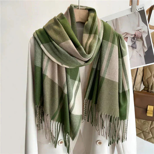 Soft Luxury Cashmere Winter Scarf - HappyKidMart
