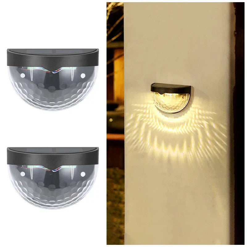 Bright Outdoor Solar Wall Lights | LED Garden Decor