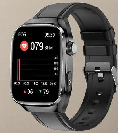 Advanced Fitness Tracker Watch with ECG Heart Rate Monitor - HappyKidMart