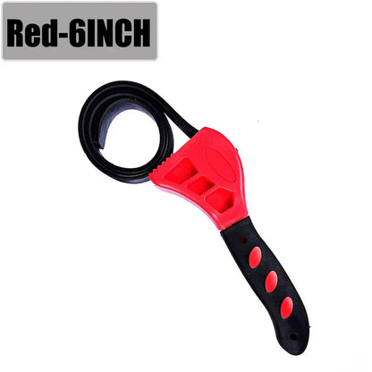 Heavy Duty Adjustable Strap Wrench Tool