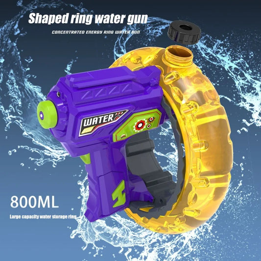 Fun Splash Water Gun with Flashing Wristband - HappyKidMart