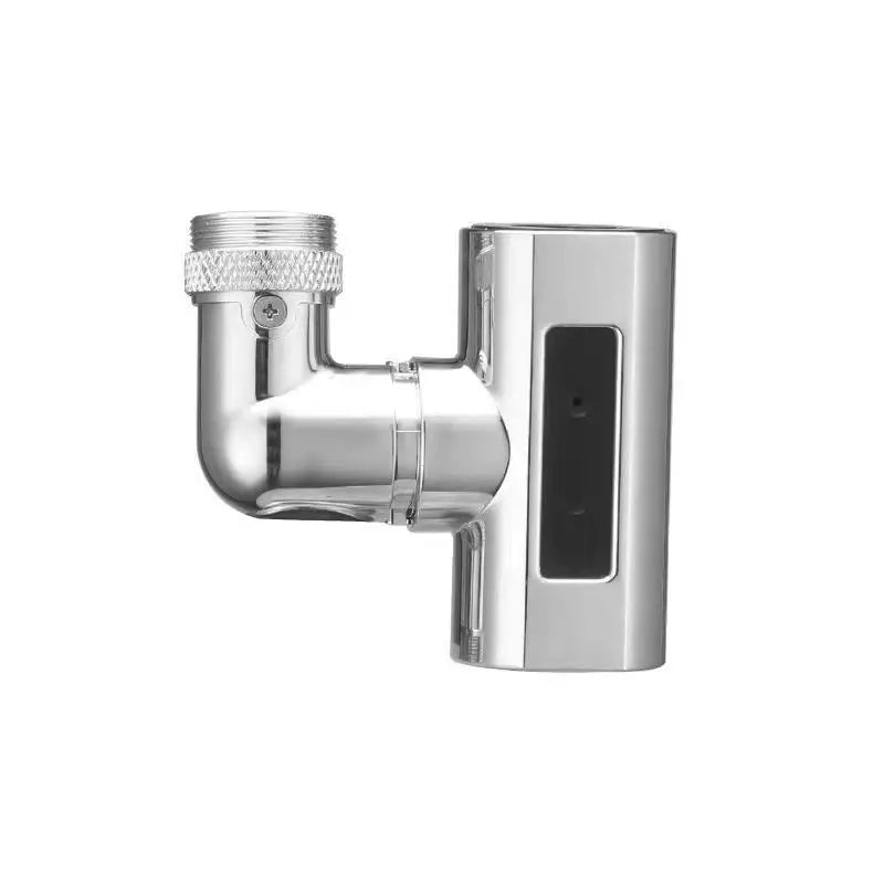Stylish 4-Spray Chrome Kitchen Faucet