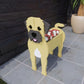 Adorable Dog Figurine Garden Planter