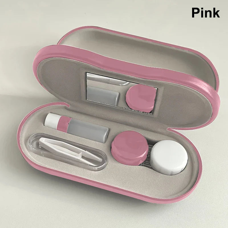 Protective Eyeglass Case with Lens Holder
