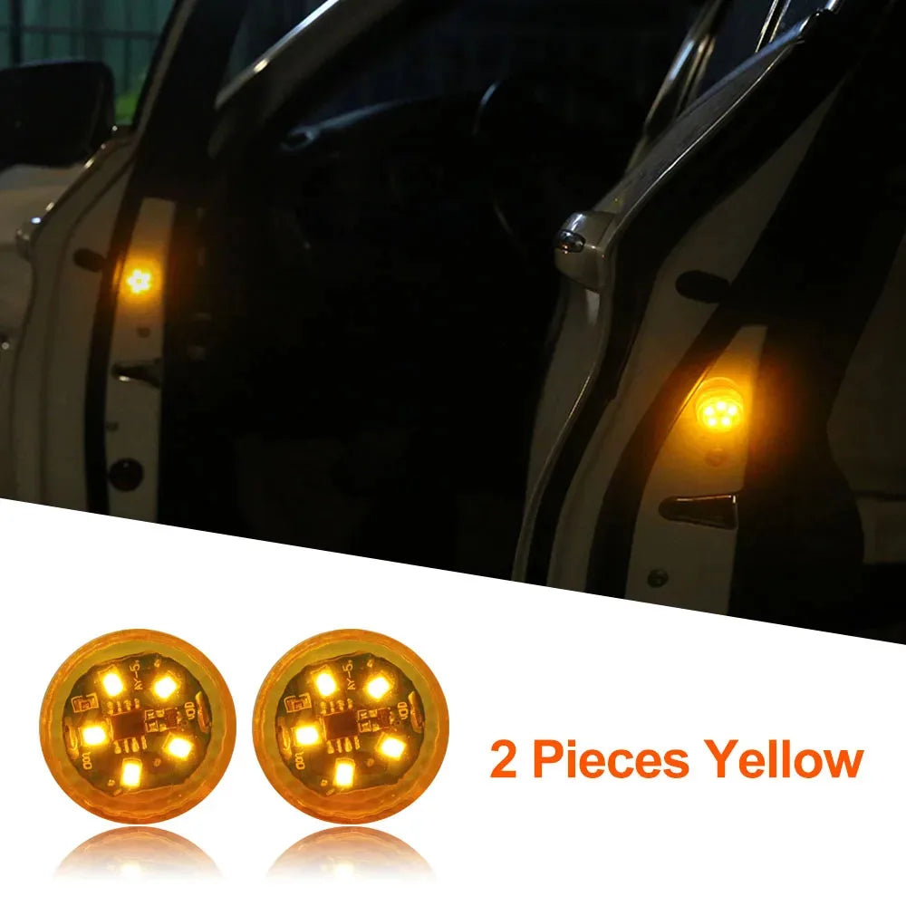 Bright Car Door Warning Light with Motion Sensor