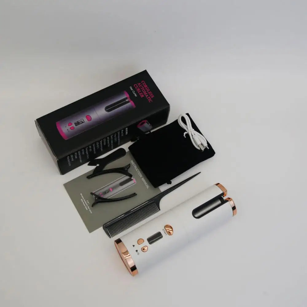 Easy Use Cordless Hair Curling Iron