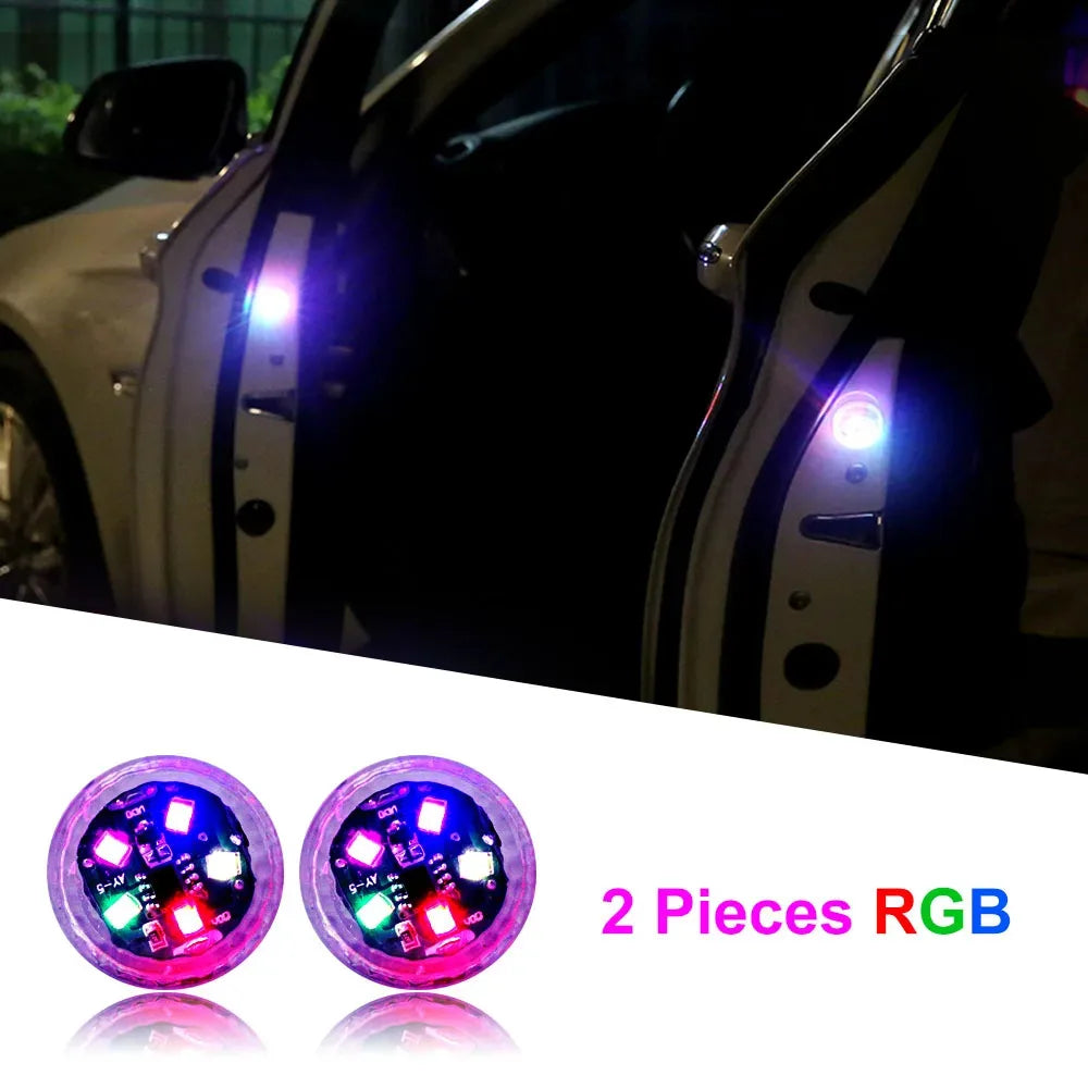 Bright Car Door Warning Light with Motion Sensor