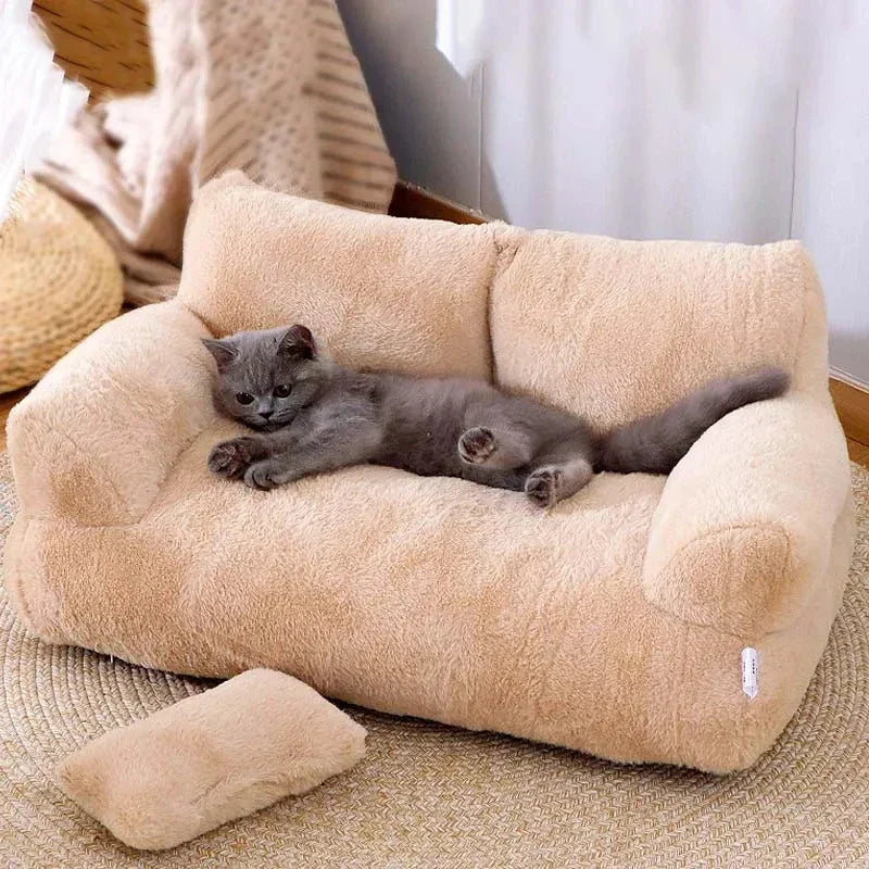 Soft Cat Lounge Bed - HappyKidMart