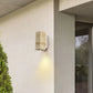 Rustic LED Stone Wall Sconce