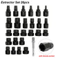 Heavy Duty Screw Remover Tool Set