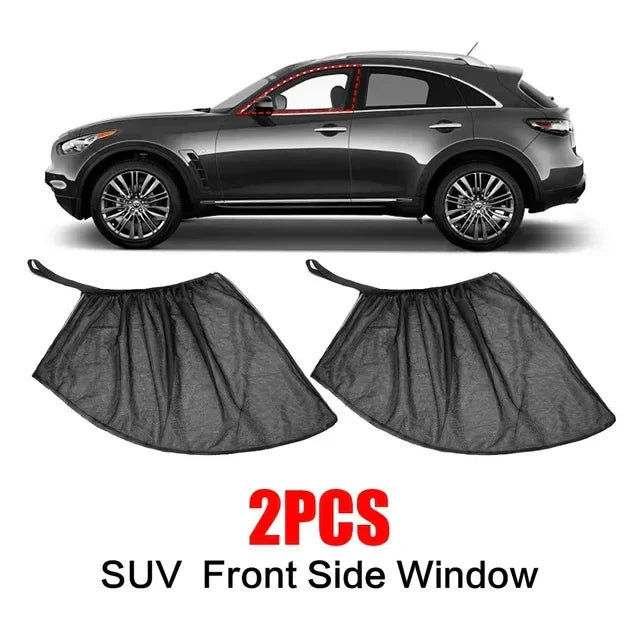 Sunscreen Car Window Visor | UV Block Mesh Shades