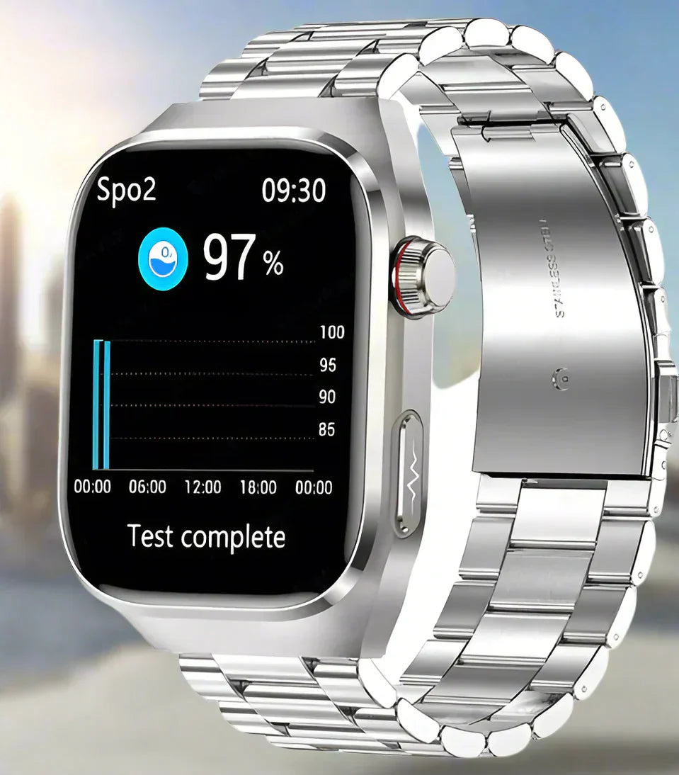 Advanced Fitness Tracker Watch with ECG Heart Rate Monitor