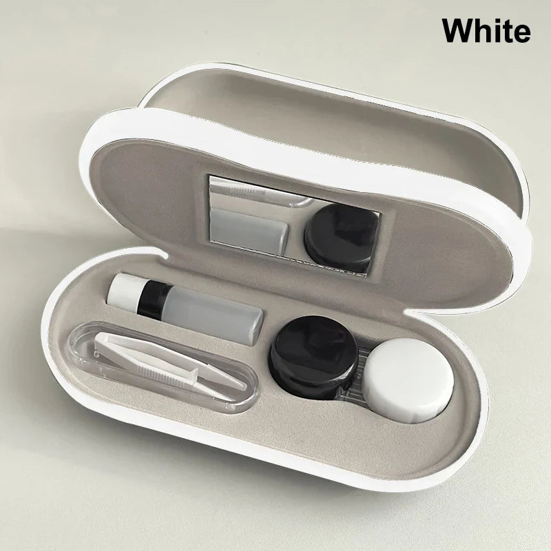 Protective Eyeglass Case with Lens Holder