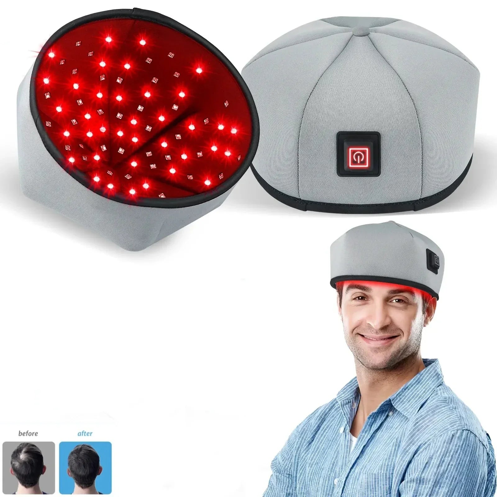 Low Level Laser Hair Regrowth Cap - HappyKidMart