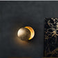 Luxury Solar Wall Lamp | Gold Finish Metal Design - HappyKidMart