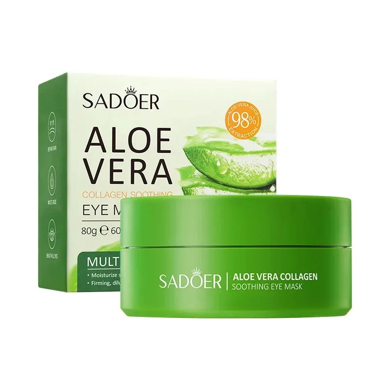 Natural Aloe Eye Mask | Hydrating Skin Treatment - HappyKidMart