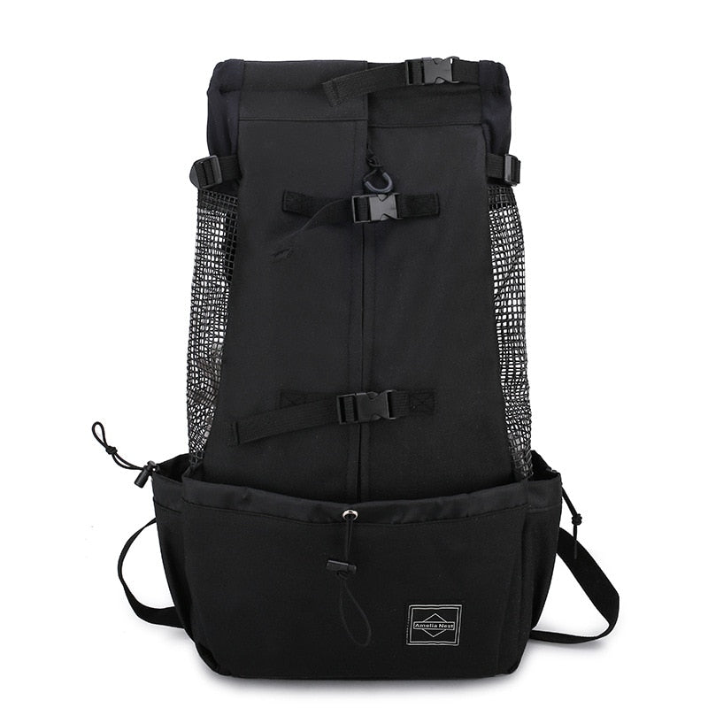 Comfortable Pet Hiking Backpack With Breathable Mesh Panels