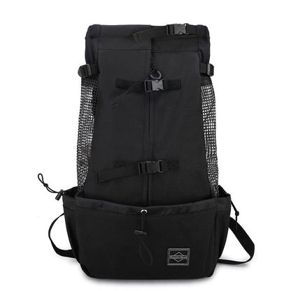 Comfortable Pet Hiking Backpack With Breathable Mesh Panels