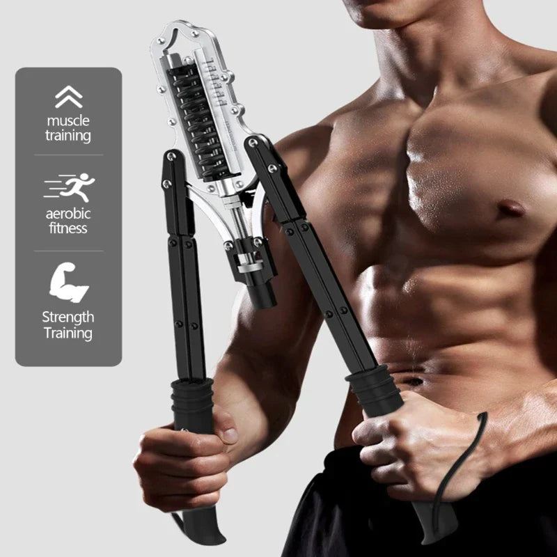 Compact Home Gym Arm Exerciser | Heavy Duty Resistance - HappyKidMart