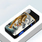 Rechargeable Double Flame Lighter Blue Metal Design