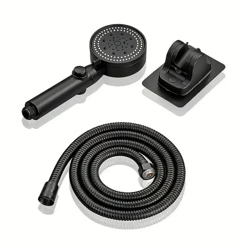 Powerful Handheld Shower Head with Wall Bracket - HappyKidMart