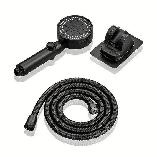 Powerful Handheld Shower Head with Wall Bracket - HappyKidMart
