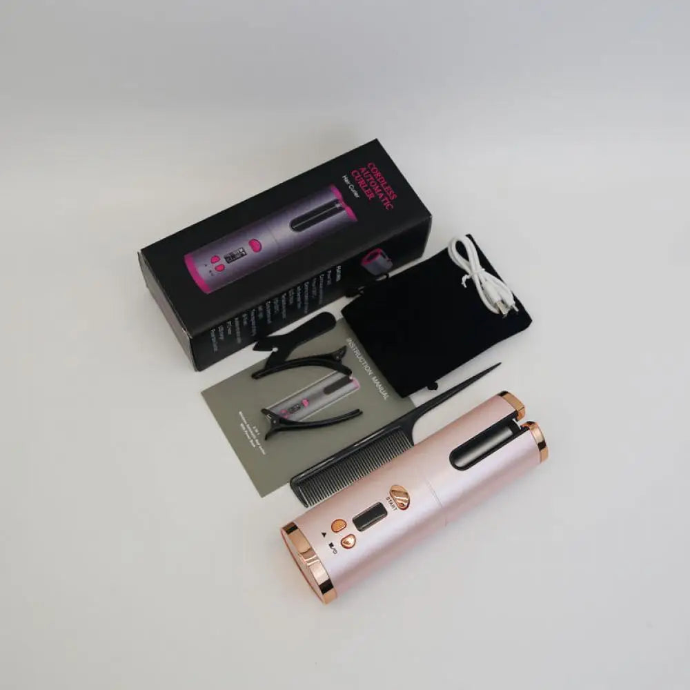 Easy Use Cordless Hair Curling Iron