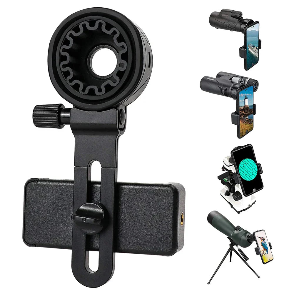 Universal Phone Telescope Adapter | Adjustable Scope Mount - HappyKidMart