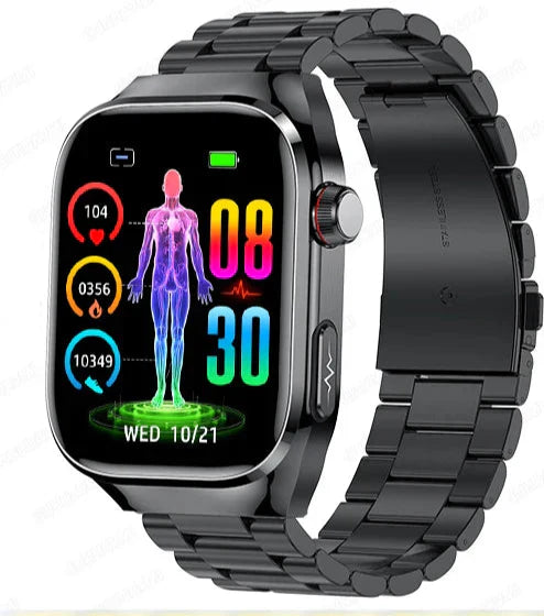Advanced Fitness Tracker Watch with ECG Heart Rate Monitor