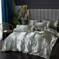 Soft Satin Bed Sheets | Smooth Duvet Cover Set