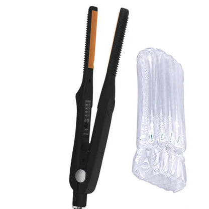 Compact Ceramic Hair Straightener Curler