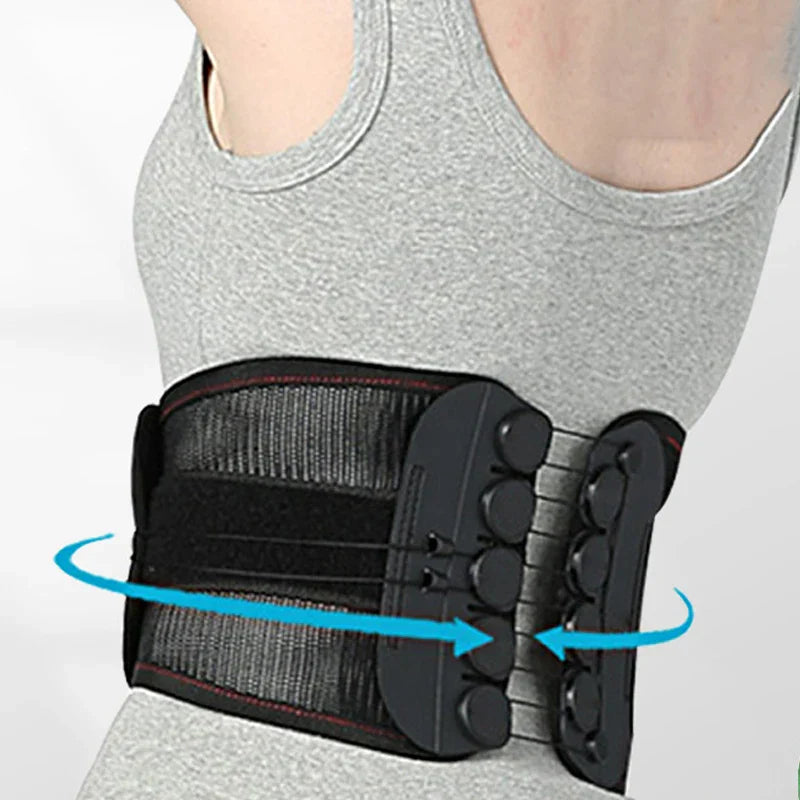 Comfortable Back Support Belt | Adjustable Lumbar Brace
