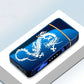 Rechargeable Double Flame Lighter Blue Metal Design