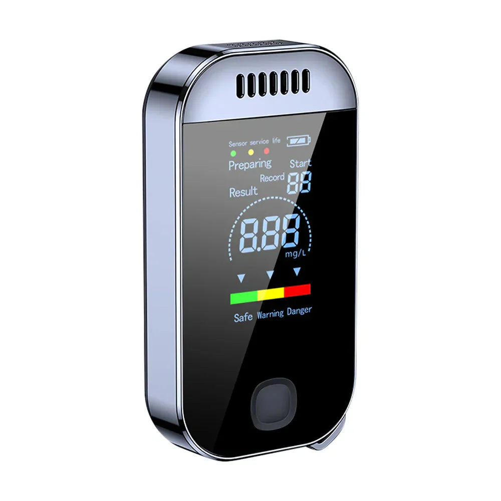 Portable Breath Alcohol Tester with LCD Screen - HappyKidMart