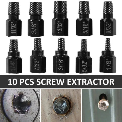 Heavy Duty Screw Remover Tool Set