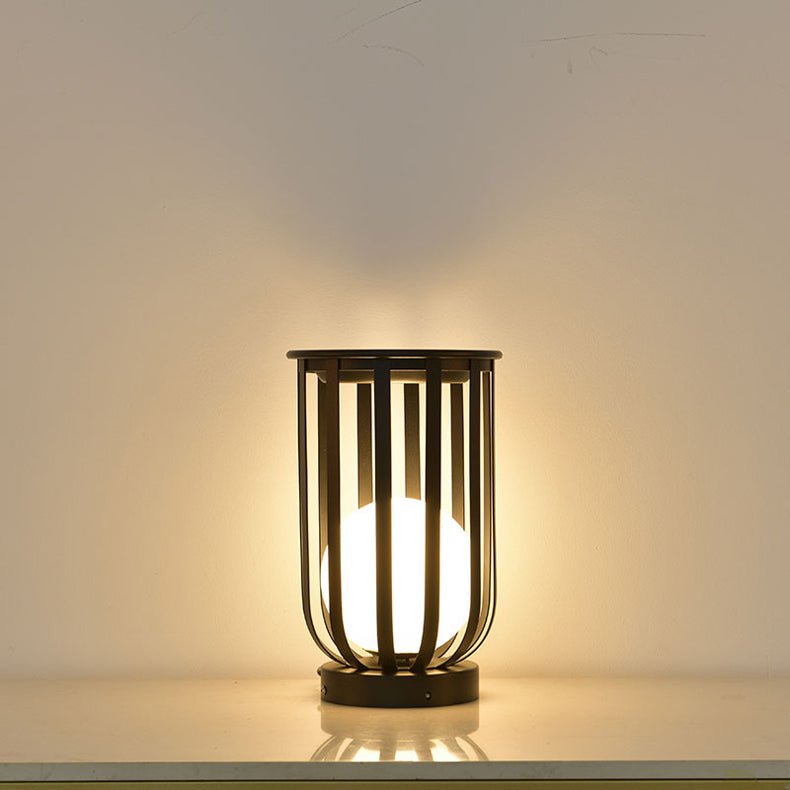 Outdoor Solar Powered Lantern Cage Light