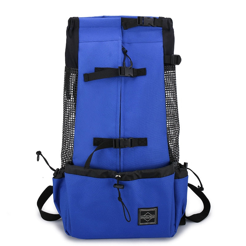 Comfortable Pet Hiking Backpack With Breathable Mesh Panels