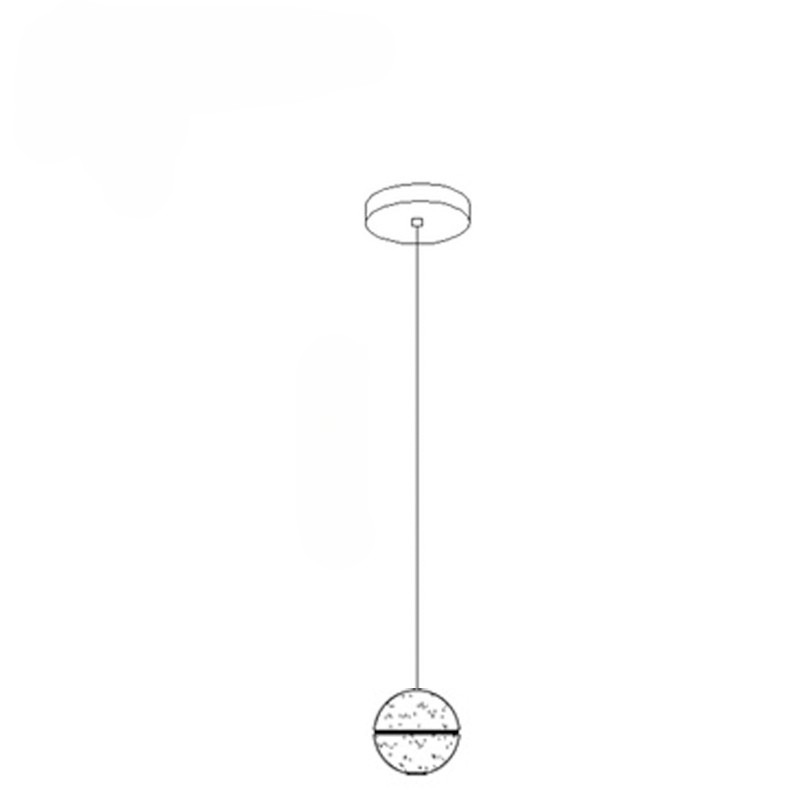 Luxurious Glass Drop Pendant Light