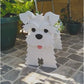Adorable Dog Figurine Garden Planter