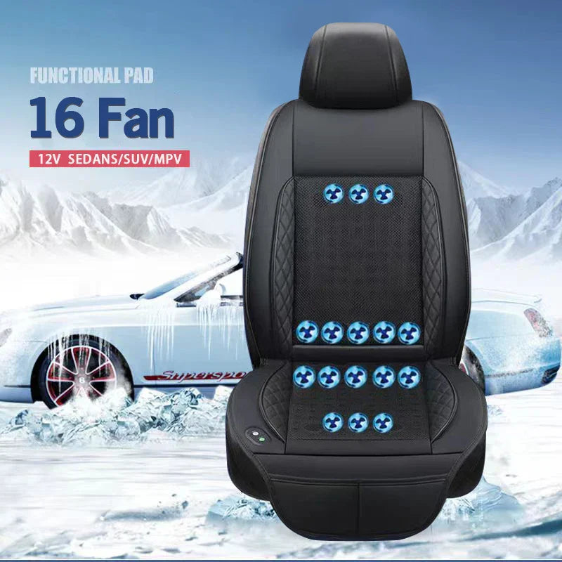 Cooling Massage Car Seat | 24 Ventilated Fan System