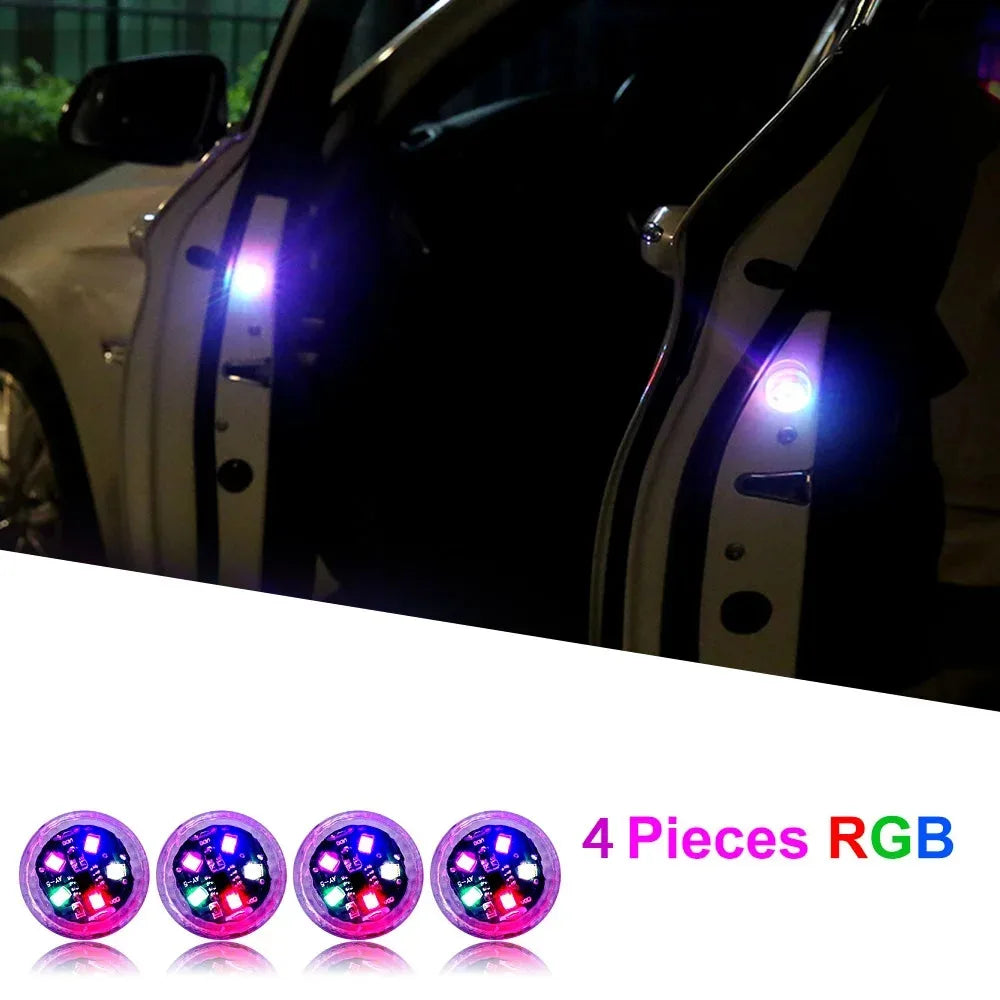 Bright Car Door Warning Light with Motion Sensor