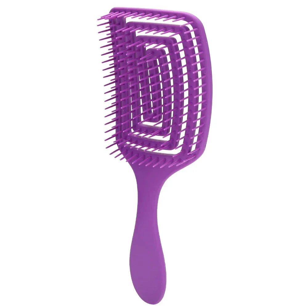 Gentle Hair Detangling Comb | Ventilated Scalp Massager Brush